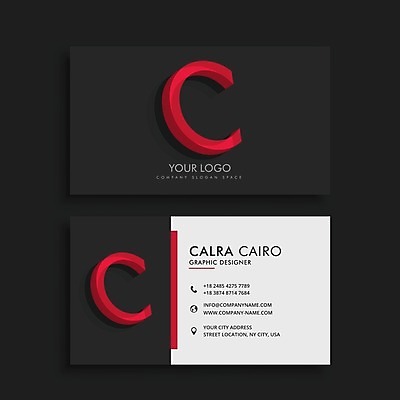 EPS 해외이미지 템플릿 비즈니스 명함 사람없음 3D 심볼 미니멀리스트 해외일러스트 디지털합성 파일형식 벡터