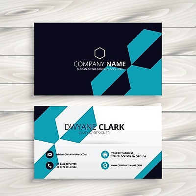 EPS 해외이미지 템플릿 비즈니스 명함 사람없음 파란색 해외일러스트 컬러 파일형식 벡터