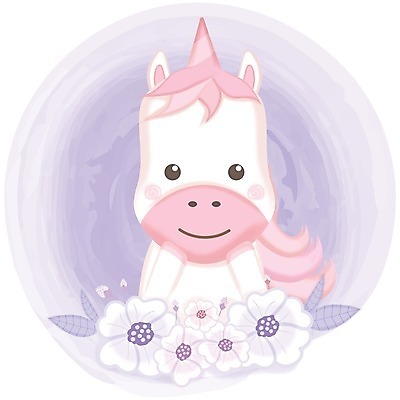 EPS 해외이미지 한마리 꽃 동물캐릭터 일러스트 사람없음 귀여움 턱괴기 유니콘 파스텔톤 애니멀아트 해외일러스트 일러캐릭터 식물 동물 캐릭터 1 컬러 컨셉 모션 그림 파일형식 벡터