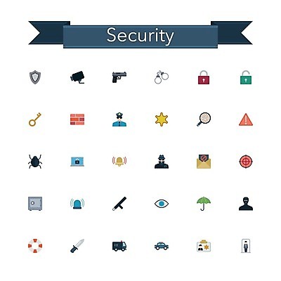 EPS 해외이미지 우산 돋보기 열쇠 사람모양 자물쇠 경비 총 바이러스 칼 경찰 범죄인 도둑 수갑 잠금 보안 금고 감시 방패 감시카메라 탐정 경광봉 단검 경찰뱃지 면허증 방화벽 해외202004 모양 직업 무기 안전 카메라 범죄 검 보호 배지 면허 증명서 파일형식 벡터