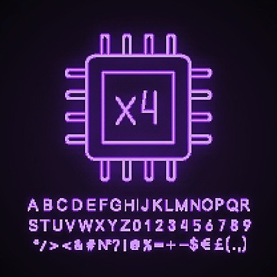 EPS 해외이미지 사람없음 디지털 네온 마더보드 프로세서 하드웨어 형광 빛 컴퓨터 파일형식 벡터