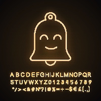 EPS 해외이미지 표정 웃음 사람없음 종 네온 형광 빛 파일형식 벡터