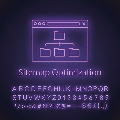 EPS 해외이미지 사람없음 홈페이지 네트워크 연결 폴더 네온 온라인 형광 빛 파일 파일형식 벡터