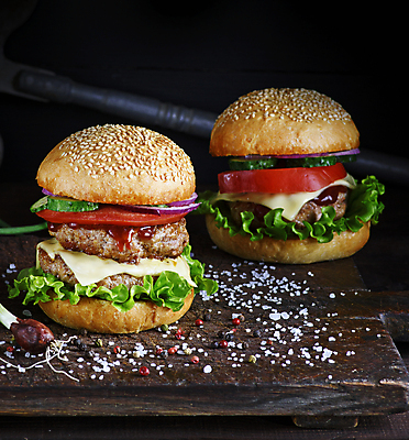 포토 JPG 해외이미지 음식 패스트푸드 사람없음 햄버거 치즈버거 해외포토 인스턴트 파일형식