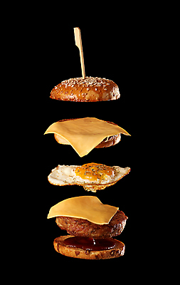 포토 JPG 해외이미지 음식 식재료 패스트푸드 사람없음 햄버거 치즈버거 맛있는 흩어짐 해외포토 컨셉 인스턴트 파일형식