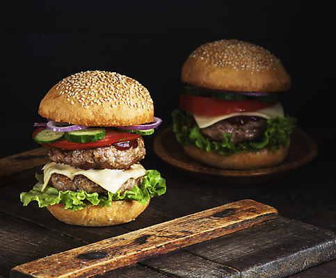 포토 JPG 해외이미지 음식 패스트푸드 사람없음 햄버거 치즈버거 해외포토 인스턴트 파일형식