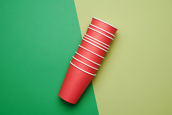 포토 JPG 해외이미지 실내 사람없음 쌓기 재활용 종이컵 일회용 친환경 초록배경 해외포토 백그라운드 모션 내부 컵 초록색 환경 파일형식