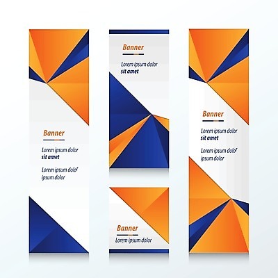 EPS 해외이미지 배너 세로배너 일러스트 사람없음 배너세트 해외202004 해외일러스트 세로 세트 파일형식 벡터