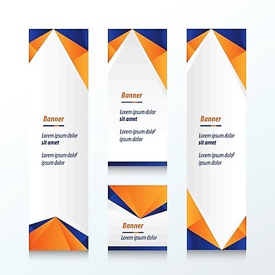 EPS 해외이미지 배너 세로배너 일러스트 사람없음 배너세트 해외202004 해외일러스트 세로 세트 파일형식 벡터