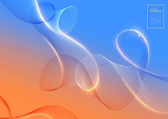 PSD 편집이미지 선 백그라운드 추상 사람없음 파란색 빛 주황색 직사각형 이미지편집 도형 컬러 무늬 파일형식