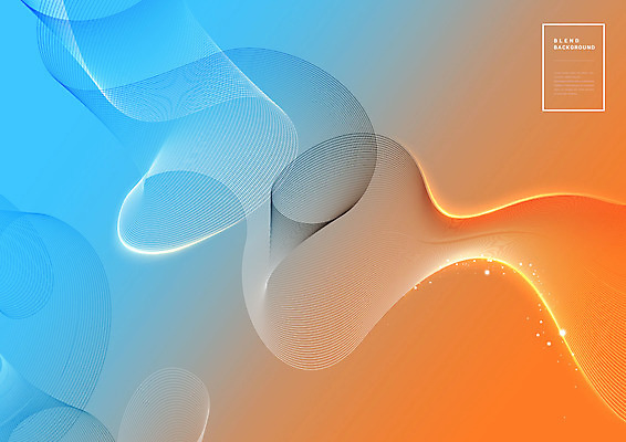 PSD 편집이미지 선 백그라운드 추상 사람없음 파란색 빛 주황색 직사각형 이미지편집 도형 컬러 무늬 파일형식