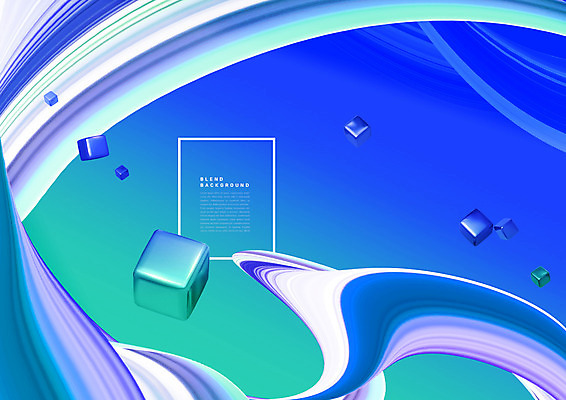 PSD 편집이미지 하늘색 백그라운드 추상 사람없음 정사각형 직사각형 이미지편집 도형 무늬 파란색 파일형식