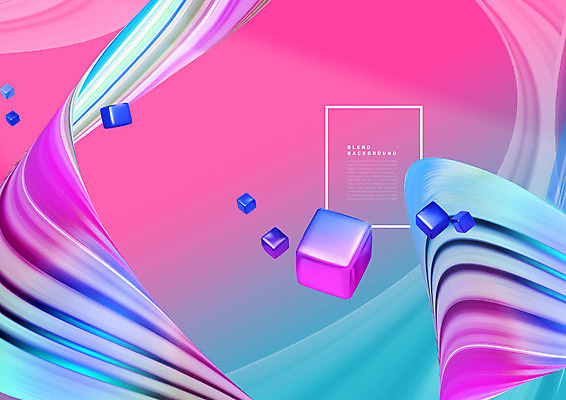 PSD 편집이미지 분홍색 백그라운드 추상 사람없음 파란색 정사각형 직사각형 이미지편집 도형 컬러 무늬 파일형식