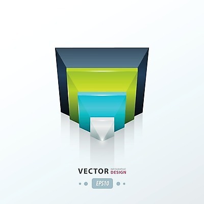 EPS 해외이미지 일러스트 그래프 사람없음 인포그래픽 기하학 삼각뿔 해외202004 해외일러스트 무늬 파일형식 벡터