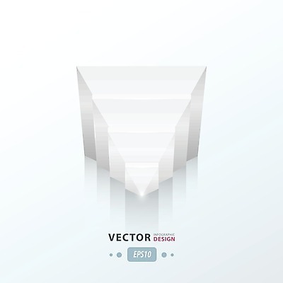 EPS 해외이미지 일러스트 그래프 사람없음 인포그래픽 삼각뿔 해외202004 해외일러스트 파일형식 벡터