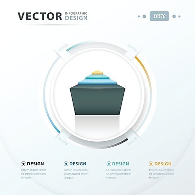 EPS 해외이미지 일러스트 그래프 사람없음 인포그래픽 삼각뿔 해외202004 해외일러스트 파일형식 벡터