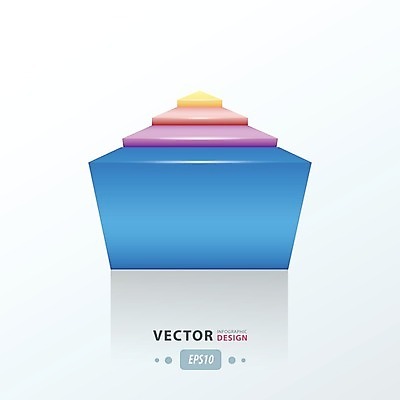 EPS 해외이미지 일러스트 그래프 사람없음 인포그래픽 기하학 삼각뿔 해외202004 해외일러스트 무늬 파일형식 벡터