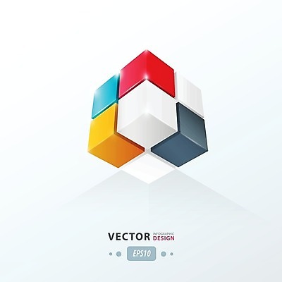 EPS 해외이미지 일러스트 그래프 사람없음 사각형 인포그래픽 기하학 해외202004 해외일러스트 도형 무늬 파일형식 벡터