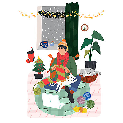 남자 크리스마스 두마리 일러스트 창문 모바일 한명 들기 앉기 성인 취미 노트북 크리스마스트리 바구니 고양이 눈 뜨개질 털실 목도리짜기 반려 온라인강의 조명장식 성인남자한명만 집콕 레이어드홈 국내일러스트 AI파일 자연요소 1 기념일 2 포유류 모션 날씨 조명 사람 장식 전자제품 반려동물 실 강의 신조어 남자한명만 성인남자만 파일형식 벡터 앳홈라이프 언택트