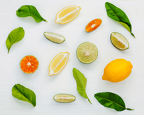 포토 JPG 해외이미지 잎 오렌지 단면 실내 사람없음 레몬 흰배경 라임 상큼 해외202004 해외202105 해외포토 식물 백그라운드 과일 내부 흰색 파일형식