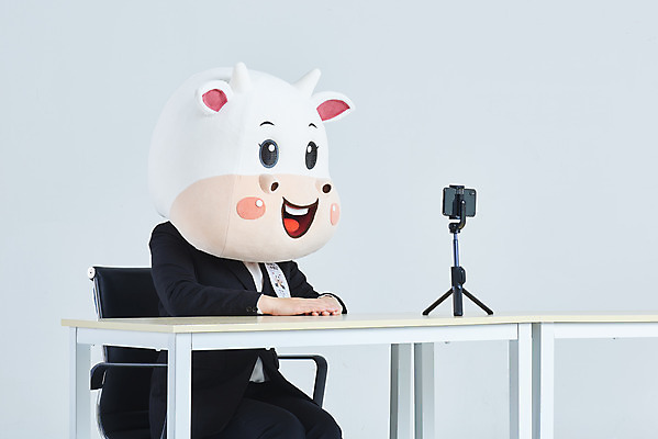 포토 JPG 스튜디오촬영 여자 40대 중년 의자 비즈니스 회색배경 새해 실내 한명 앉기 정장 상반신 옆모습 스마트폰 한국인 소띠 비즈니스우먼 소 책상 면접 소캐릭터 동물탈 인형탈 화상통화 중년여자한명만 2021년 비대면면접 신축년 랜선라이프 국내포토 1 라이프스타일 옷 뷰포인트 동물캐릭터 가구 백그라운드 포유류 모션 사람 동양인 성인 내부 핸드폰 스마트기기 회색 십이지신 직장인 연도 탈 통화 여자한명만 중년여자만 파일형식 언택트