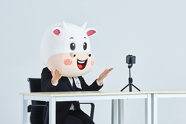 포토 JPG 스튜디오촬영 여자 40대 중년 의자 비즈니스 회색배경 새해 실내 한명 앉기 정장 손짓 상반신 옆모습 스마트폰 한국인 소띠 비즈니스우먼 소 책상 면접 소캐릭터 동물탈 인형탈 화상통화 중년여자한명만 2021년 비대면면접 신축년 랜선라이프 국내포토 1 라이프스타일 옷 뷰포인트 동물캐릭터 가구 백그라운드 포유류 모션 사람 동양인 성인 내부 핸드폰 스마트기기 회색 십이지신 직장인 연도 탈 통화 여자한명만 중년여자만 파일형식 언택트