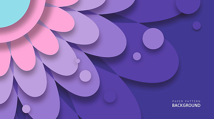 꽃 백그라운드 패턴 일러스트 사람없음 보라색 패턴백그라운드 원형 국내일러스트 AI파일 도형 식물 컬러 무늬 파일형식 벡터