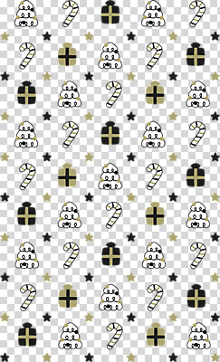 편집이미지 별 크리스마스 패턴 누끼 사람없음 선물상자 크리스마스트리 검은색 PNG 지팡이사탕 편집소스 자연요소 기념일 컬러 무늬 사탕 선물 상자 파일형식