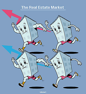 전신 캐릭터 화살표 일러스트 부동산 그래프 표정 웃음 빌딩 사람없음 파란색 달리기 울음 일러캐릭터 AI파일 컬러 모션 건물 재산 파일형식 벡터