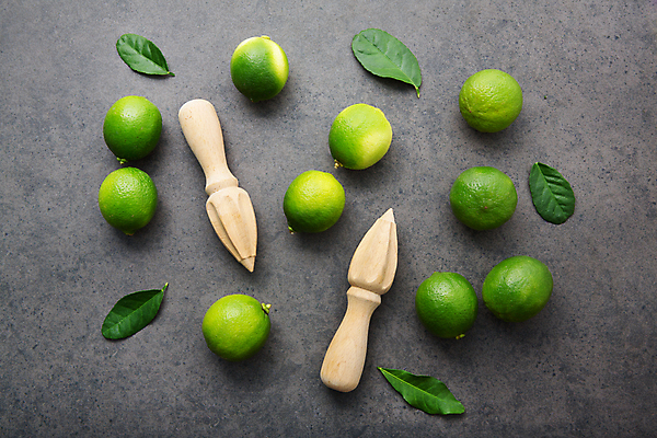 포토 JPG 해외이미지 잎 회색배경 실내 사람없음 하이앵글 라임 과즙기 해외202004 해외포토 식물 뷰포인트 백그라운드 과일 내부 회색 파일형식