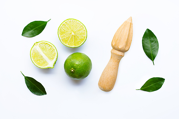 포토 JPG 해외이미지 잎 단면 실내 사람없음 하이앵글 흰배경 슬라이스 라임 과즙기 해외포토 식물 뷰포인트 백그라운드 과일 내부 흰색 파일형식