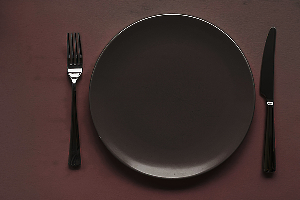 포토 JPG 해외이미지 식기 접시 포크 사람없음 하이앵글 나이프 갈색배경 해외포토 뷰포인트 백그라운드 갈색 칼 파일형식