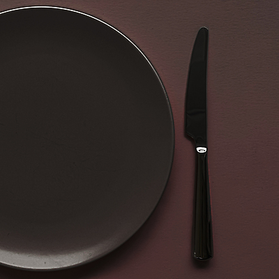 포토 JPG 해외이미지 식기 접시 포크 사람없음 하이앵글 나이프 갈색배경 해외포토 뷰포인트 백그라운드 갈색 칼 파일형식