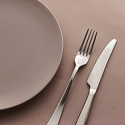 포토 JPG 해외이미지 식기 접시 포크 사람없음 나이프 갈색배경 해외포토 백그라운드 갈색 칼 파일형식