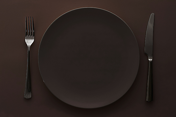 포토 JPG 해외이미지 식기 접시 포크 검은배경 사람없음 하이앵글 나이프 해외포토 뷰포인트 백그라운드 검은색 칼 파일형식