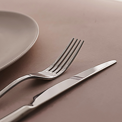 포토 JPG 해외이미지 식기 접시 포크 사람없음 나이프 갈색배경 해외포토 백그라운드 갈색 칼 파일형식