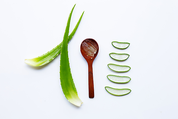포토 JPG 해외이미지 사람없음 하이앵글 흰배경 나무숟가락 알로에 플랫레이 해외포토 식물 뷰포인트 백그라운드 숟가락 흰색 플랫 파일형식