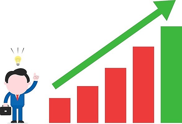 EPS 해외이미지 남자 돈 서류가방 일러스트 전구 그래프 한명 성인 경제 비즈니스맨 성인남자한명만 해외202004 해외일러스트 1 가방 비즈니스 사람 직장인 재산 남자한명만 성인남자만 파일형식 벡터
