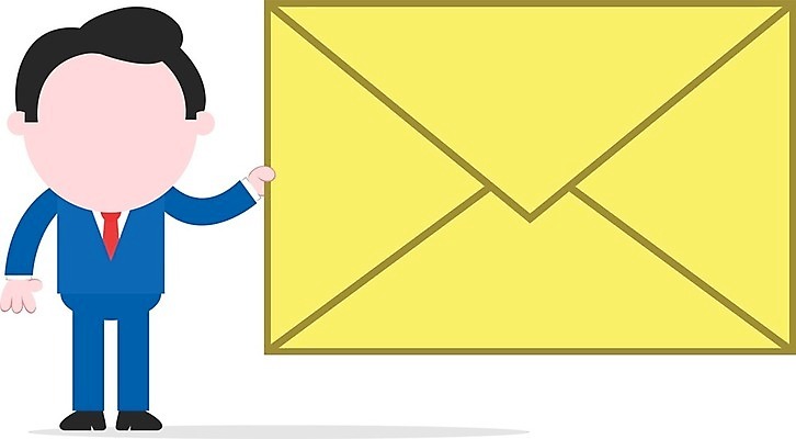 EPS 해외이미지 남자 일러스트 봉투 한명 서기 사람 성인 비즈니스맨 이메일 편지 성인남자한명만 해외202004 해외일러스트 1 비즈니스 모션 직장인 남자한명만 성인남자만 파일형식 벡터