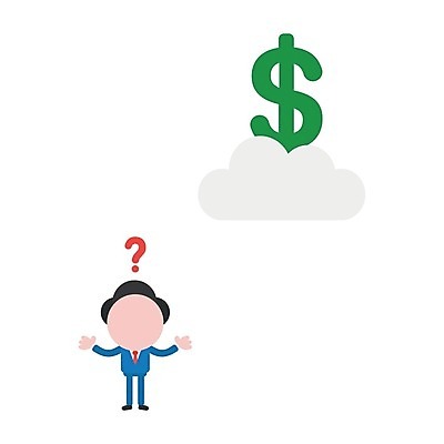 EPS 해외이미지 구름 남자 돈 일러스트 한명 사람 성인 달러 물음표 비즈니스맨 성인남자한명만 실종 해외202004 해외일러스트 자연요소 1 기호 비즈니스 직장인 재산 사건 남자한명만 성인남자만 파일형식 벡터