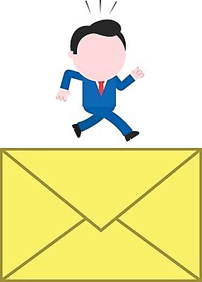 EPS 해외이미지 남자 일러스트 봉투 한명 서기 사람 성인 비즈니스맨 이메일 편지 성인남자한명만 해외202004 해외일러스트 1 비즈니스 모션 직장인 남자한명만 성인남자만 파일형식 벡터