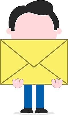 EPS 해외이미지 남자 일러스트 봉투 한명 서기 사람 성인 비즈니스맨 이메일 편지 성인남자한명만 해외202004 해외일러스트 1 비즈니스 모션 직장인 남자한명만 성인남자만 파일형식 벡터