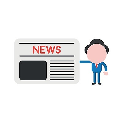 EPS 해외이미지 남자 일러스트 한명 사람 이벤트 성인 비즈니스맨 신문 잡지 언론 접기 제목 성인남자한명만 해외202004 해외일러스트 1 비즈니스 모션 간행물 직장인 뉴스 남자한명만 성인남자만 파일형식 벡터