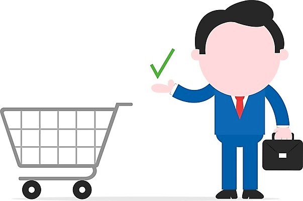 EPS 해외이미지 남자 서류가방 일러스트 한명 서기 사람 성인 쇼핑 상점 카트 최고 비즈니스맨 긍정 성인남자한명만 해외202004 해외일러스트 1 컨셉 가방 비즈니스 모션 직장인 남자한명만 성인남자만 파일형식 벡터