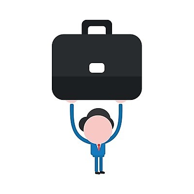 EPS 해외이미지 남자 서류가방 일러스트 한명 들기 성인 잡기 비즈니스맨 성인남자한명만 해외202004 해외일러스트 1 가방 비즈니스 모션 사람 직장인 남자한명만 성인남자만 파일형식 벡터