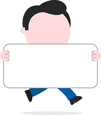 EPS 해외이미지 남자 일러스트 프레임 광고판 한명 서기 성인 달리기 잡기 비즈니스맨 메시지 성인남자한명만 국경 해외202004 해외일러스트 1 비즈니스 모션 알림판 사람 직장인 판 남자한명만 성인남자만 파일형식 벡터