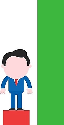 EPS 해외이미지 남자 일러스트 그래프 한명 서기 성인 가리킴 비즈니스맨 성인남자한명만 해외202004 해외일러스트 1 비즈니스 모션 사람 손짓 직장인 남자한명만 성인남자만 파일형식 벡터