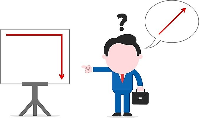 EPS 해외이미지 남자 말풍선 서류가방 일러스트 그래프 한명 성인 가리킴 비즈니스맨 이익 의문 차트보드 혼란 성인남자한명만 해외202004 해외일러스트 1 컨셉 가방 비즈니스 사람 손짓 직장인 남자한명만 성인남자만 파일형식 벡터