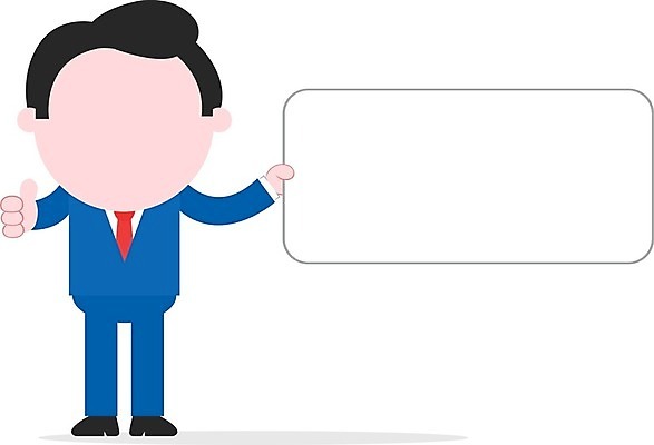 EPS 해외이미지 남자 일러스트 프레임 광고판 한명 서기 성인 잡기 최고 비즈니스맨 메시지 성인남자한명만 해외202004 해외일러스트 1 비즈니스 모션 알림판 사람 직장인 판 남자한명만 성인남자만 파일형식 벡터