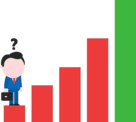 EPS 해외이미지 남자 서류가방 일러스트 그래프 한명 성인 물음표 비즈니스맨 의문 혼란 성인남자한명만 해외202004 해외일러스트 1 기호 컨셉 가방 비즈니스 사람 직장인 남자한명만 성인남자만 파일형식 벡터